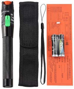 Testudo Visual Fault Locator, 30mW Red Light Fiber Optic Cable Tester ...