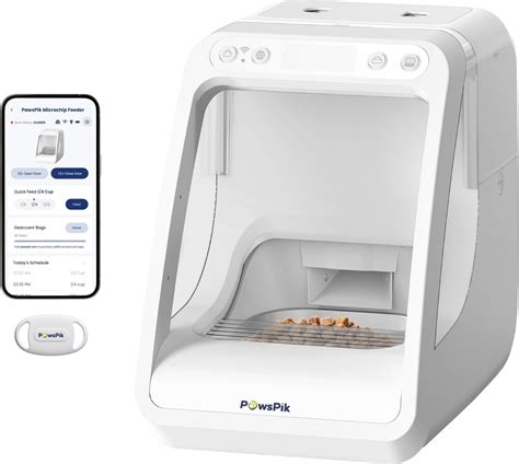 PAWSPIK Automatic Microchip RFID Cat Feeder, 16-cup - Chewy.com