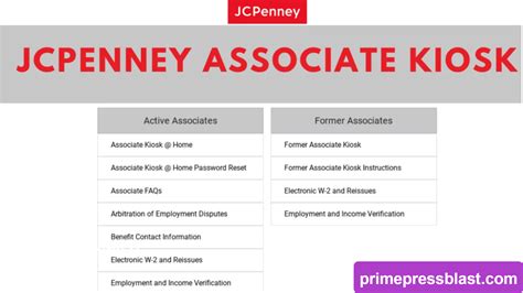 JCP Associate Kiosk: An In-Depth Guide to Seamless Management – Prime ...
