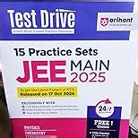 Buy Arihant Test Drive JEE Main Exam 2026 | Physics, Chemistry and ...