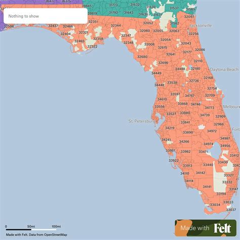 Printable Florida Zip Code Map - Free Printable Map