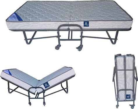 Platinum Bed Rollaway Bed with 6 Inches Spring Mattress and Caster ...