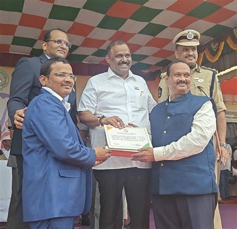 Adani Gangavaram Port Receives Independence Day Meritorious Award