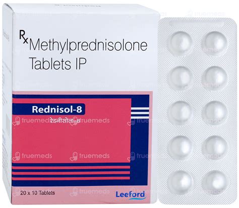 Rednisol 8 MG | Order Rednisol 8 MG Tablet Online at Truemeds