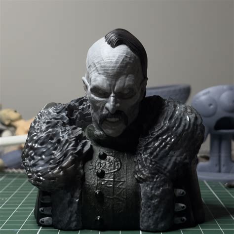 3D-Druck von Nosferatu Count Orlok 2024 Horror Movie Bust Figure ...