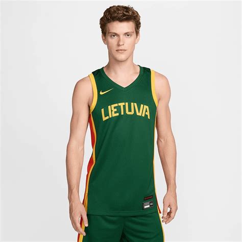 Lithuania 2024 Home Jersey