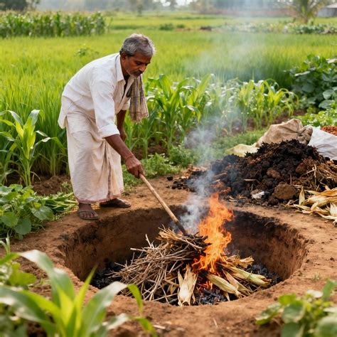 How to Make Biochar | Organic Mandya