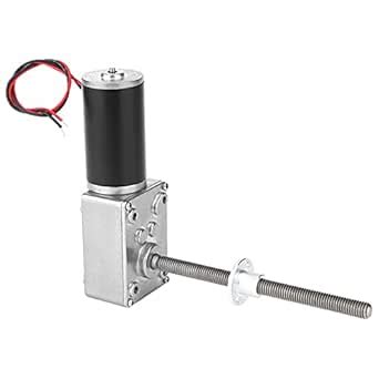 with Flange 8mm Screw Shaft Worm Gearbox, Motor, for Industrial Fields ...