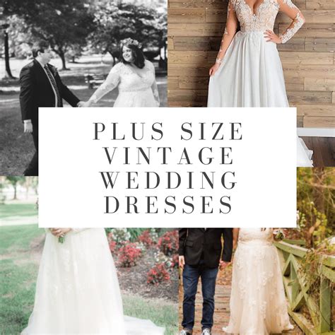 The Best Plus Size Vintage Wedding Dresses (Affordable & Elegant Styles) - plus size retro wedding dress