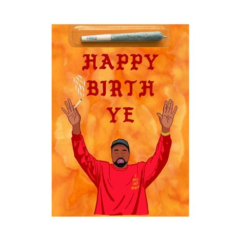 420 Cardz Happy Birthday Ye Card - Joint Holder Birthday Card – Mission ...