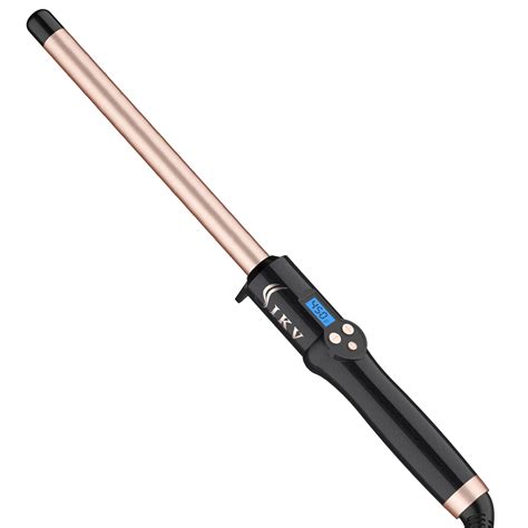 Amazon.com: 3/4 Inch Curling Wand for Short&Long Hair,Long Barrel Wand ...