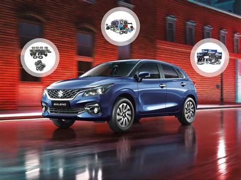Maruti Baleno Accessories & Spare Parts Price List