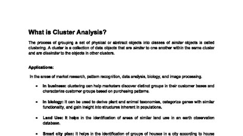 16 Clustering Introduction: Understanding the Basics and Applications ...