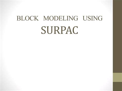 Image result for Surpac Tutorial Lesson 1