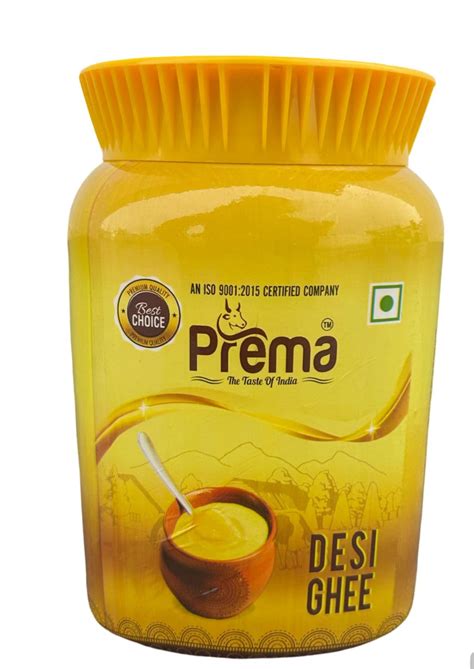 Prema Cow Desi Ghee Traditional Rich Flavor Pure and Healthy Desi Pure ...