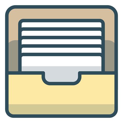 File archive Icon | Office Iconset | Vexels