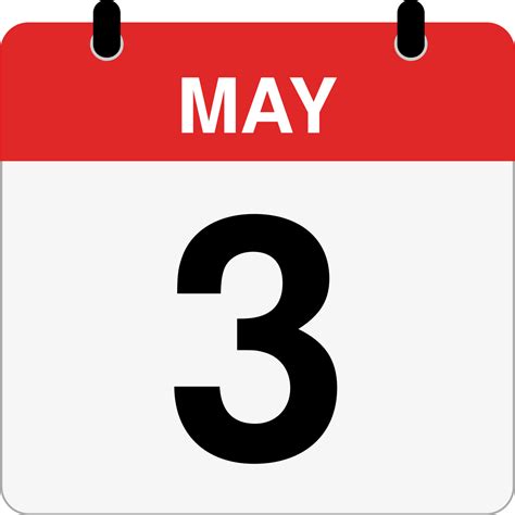 How Many Days Until May 3rd? - Inch Calculator