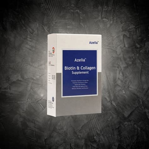 Azelia Biotin & Collagen Supplements - humaridawai.in