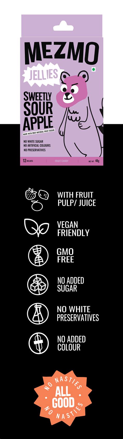 Sweetly Sour apple Fruit Candy (3 boxes of 12 Soft Candies) | Mezmo Candy