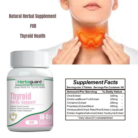 Factory Supplied Thyroid Health Herbal Food Supplement Improve Hashimoto′s Thyroiditis Subacute ...