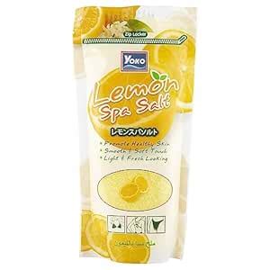 Buy YOKO Lemon Spa Salt Body Scrub (300g) Online at Low Prices in India ...