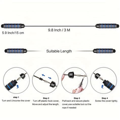 Fitness Training Jump Rope for Workout Exercise and Weight Loss – CRAZE