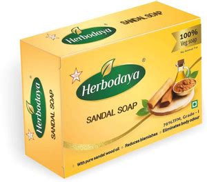 Herbodaya 100% Natural Sandal Soap - Price in India, Buy Herbodaya 100% ...