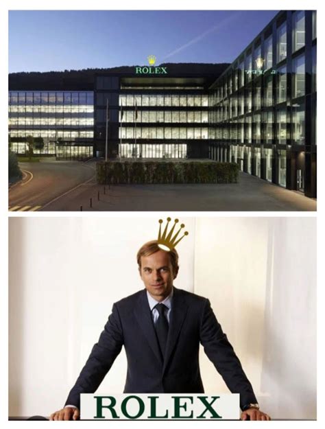 Rolex, the renowned luxury watch company, operates under the ...