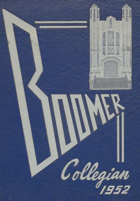 1952 yearbook from El Reno High School from El reno, Oklahoma for sale
