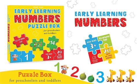 Buy Wonder House Books Early Learning Numbers Puzzle Box For ...