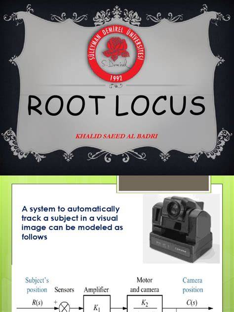 Root Locus Analysis and Design: Examples of Sketching Root Loci for ...