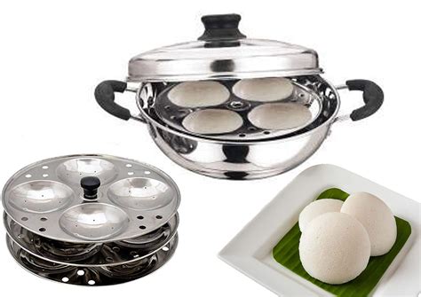 Buy Sanwariya Collection -12 Idli Steel Idli Cooker Multi Kadai Steamer ...
