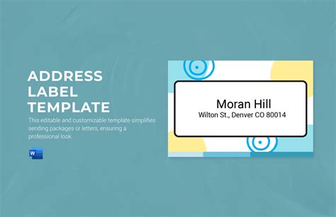 Image result for Address Label Example