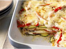 Creamy Three Cheese Vegetable Lasagna (Cooking Club Size  