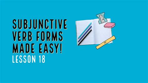 Image result for Subjunctive Form