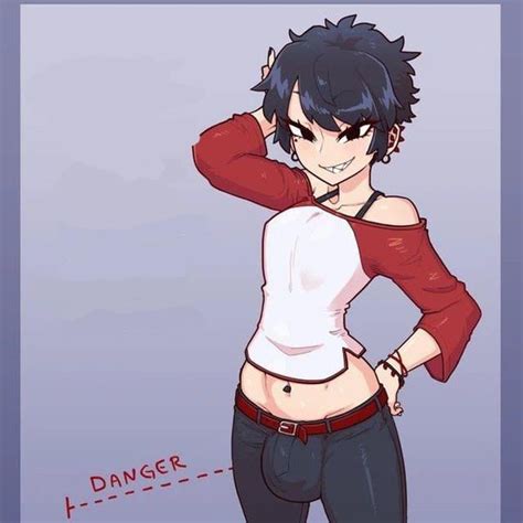 Here is my main Ref, Beanie~ She is a Hung, Goth Bully!! : u/Jacinith13