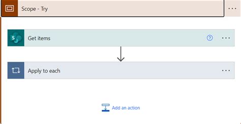 Image result for Using Scope in Power Automate