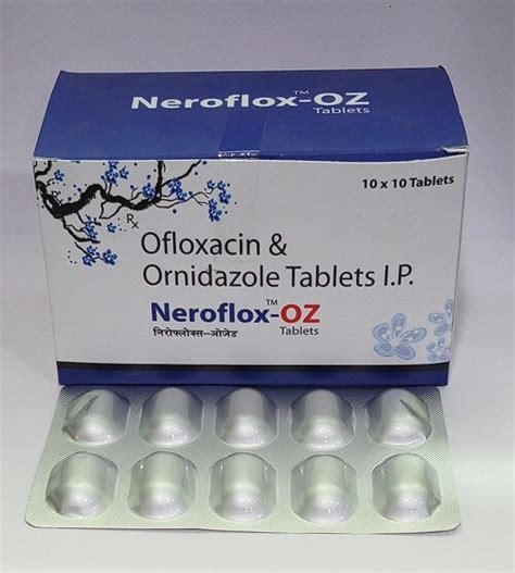 Ofloxacin 200mg and Ornidazole 500mg Tablets IP – Jan Aushadhi Vitran