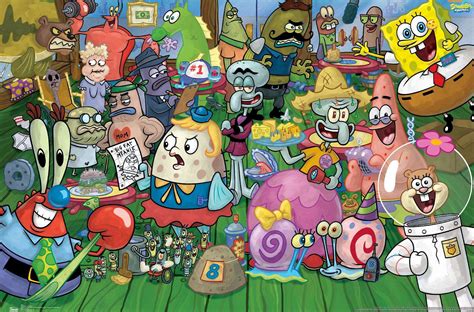 Exploring The Colorful Cast: All The Characters From Spongebob Squarepants