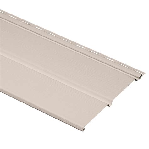 Durabuilt 10-in x 144-in 930 Beige Vinyl Solid Soffit at Lowes.com