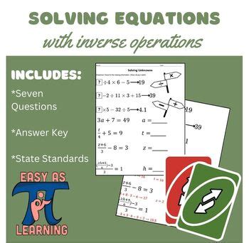Solving Equations with Inverse Operations 的图像结果