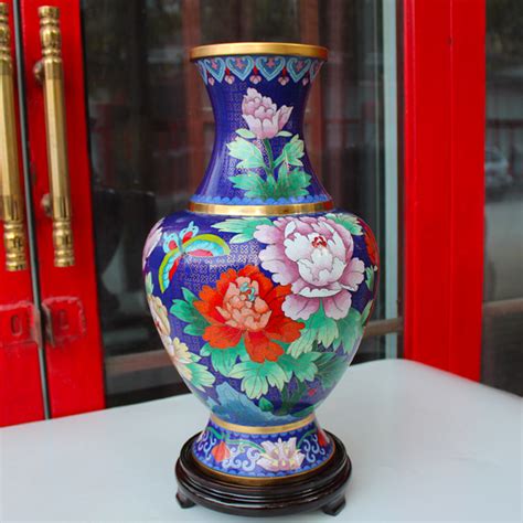 15寸花瓶 - 北京景泰蓝厂