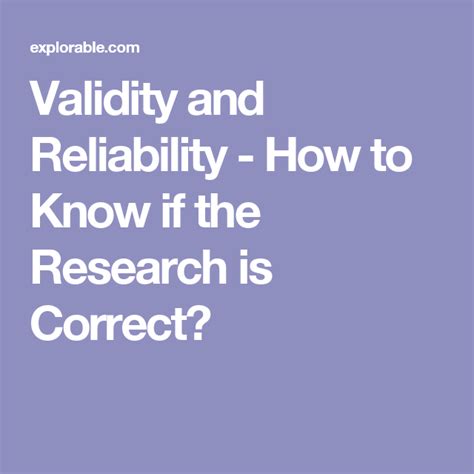 Image result for Methodological Issues Validity Reliability