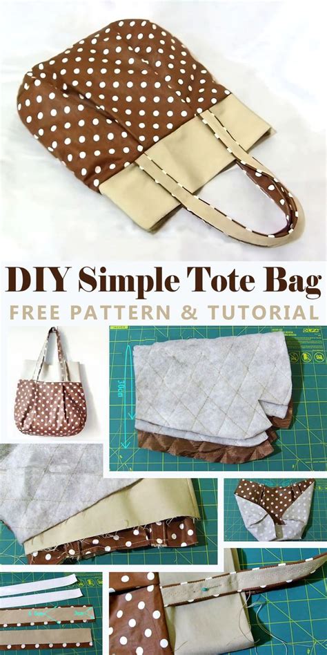 Image result for Free Easy Tote Bag Pattern Tutorial