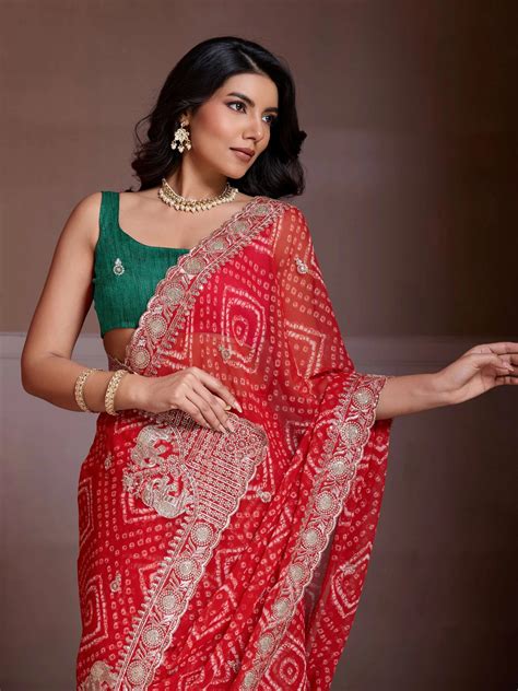 Anupama Georgette Saree – Kalyanja
