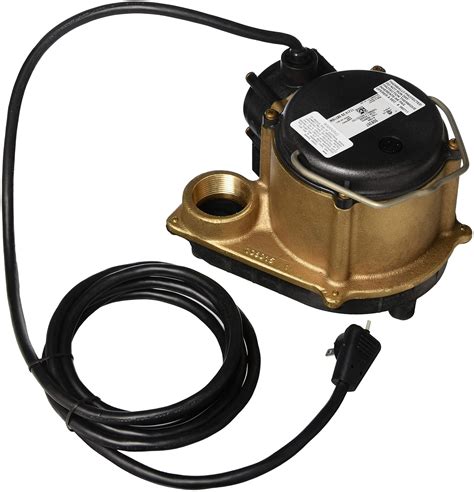 Little Giant 508357 8-CBA 115 Volt 3240 GPH Manual Submersible Sump ...
