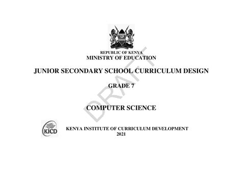 Image result for Computer Science Curriculum Design PDF