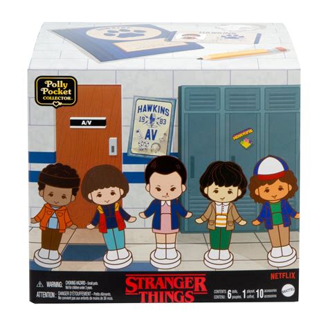 Stranger Things Polly Pocket Compact Playset