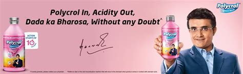 Buy Polycrol, Xpress Relief Antacid Gel Sugar Free Pack of 2, Mint, 400 ...