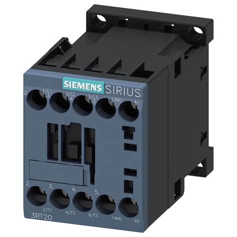 Siemens Sirius 3RT2 Power Contactor 16 A, 3 Pole, 230 V AC, 1 NC, AC3 ...